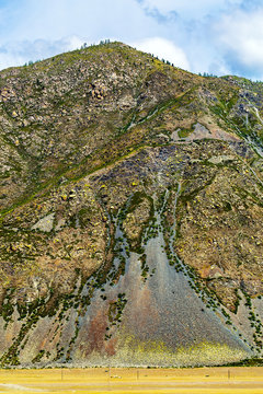 Landscape at Cardona Kur - Kechu. Altai Republic, Russia