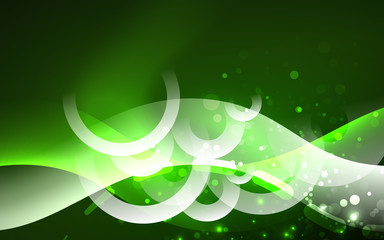 Neon abstract background. Background decoration. Trendy graphic design.