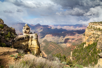 Fototapeta na wymiar Grand Canyon viewpoint