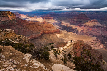 Fototapeta na wymiar South Rim, Grand Canyon National Park, Arizona, USA,
