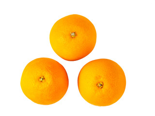 Top view of fresh red bloody oranges.