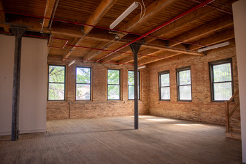 Brick and Timber Loft Flex Building Construction