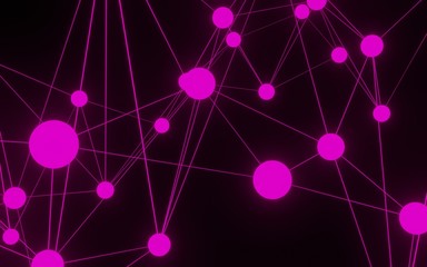 Abstract 3d rendering low poly line wall 