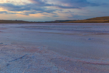 Salt production not far from Baku