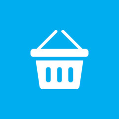 Shopping basket icon vector