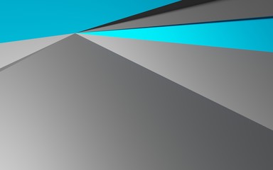 Abstract surface polygonal wall ,low-poly background, 3d rendering