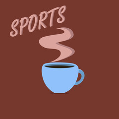 Writing note showing Sports. Business photo showcasing activity physical exertion and skill individual or team competes.
