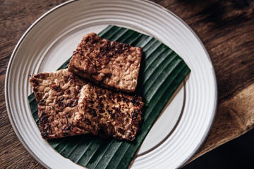 Tempe Indonesian soy product superfood