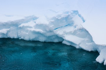 Fototapeta na wymiar Banquise en Antarctique
