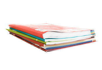 stack of magazines
