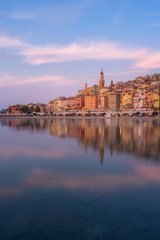 Baie de Menton le matin