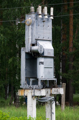 old gray transformer