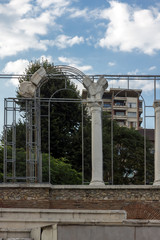 Auditorium of Ancient Roman city of Augusta Traiana, Stara Zagora, Bulgaria