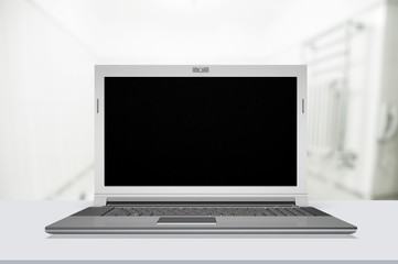 Fototapeta premium Laptop.