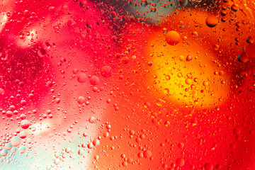 Space or planets universe cosmic abstract background. Abstract molecule sctructure. Water bubbles. Macro shot of air or molecule. Abstract space background. 