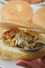 Jiguang cake, one of the most popular food in Matsu, Taiwan.