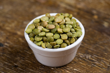 jars with beans grains