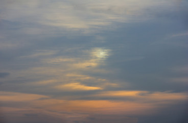 Obraz premium Dramatic sunset