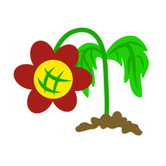 Weather - flower hot