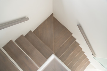 Pattern of Wooden stairs.