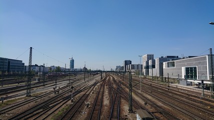 Fototapeta premium railway station