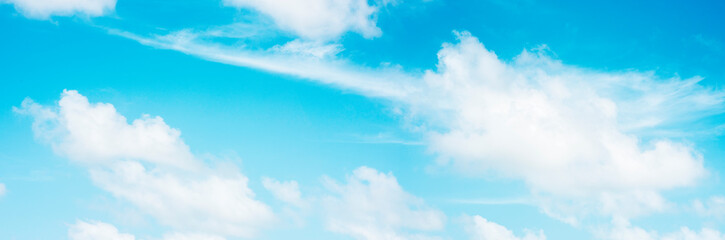 Obraz premium blue sky with clouds