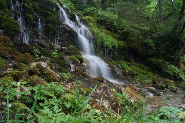 Fototapeta premium wasserfall klein
