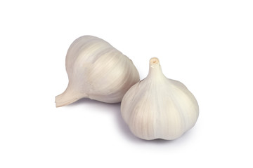 GARLIC IN WHITE BACKGROUND - VEGITABLE