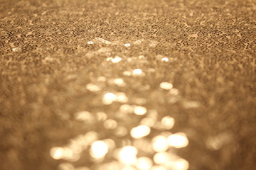 beautiful shiny background with bokeh and sequins