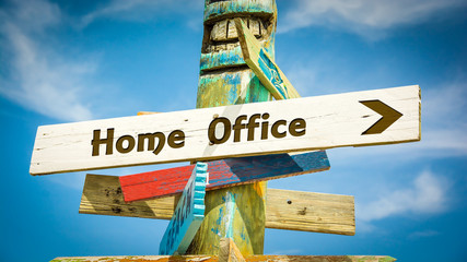 Street Sign Home Office