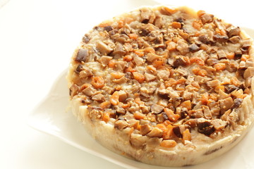 Chinese new year food, radish cake