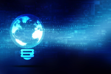 2d illustration Network community concept . Mixed media