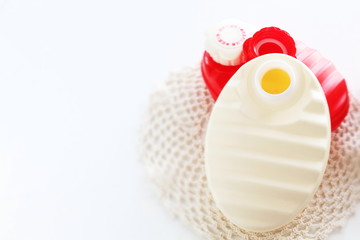 Plastic hot water warmer for winter life style image