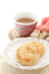Chinese confectionery, cookie on dish