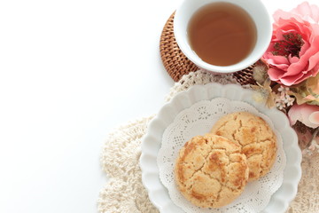 Chinese confectionery, cookie on dish
