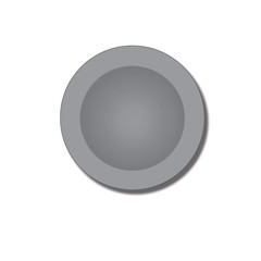 hockey puck on white background