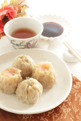 Chinese food, assort dumpling for yum cha cuisine