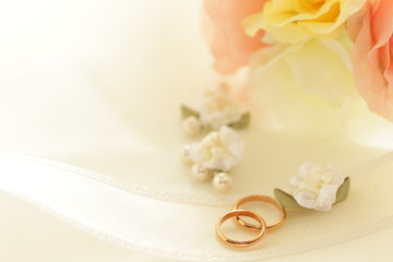 Elegance pair rings for wedding image