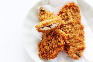 Japanes food, deep fried horse mackerel 