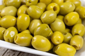 olives vertes