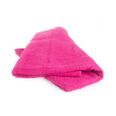 towel or bath towel on a background new.