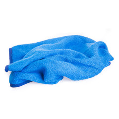 towel or bath towel on a background new.