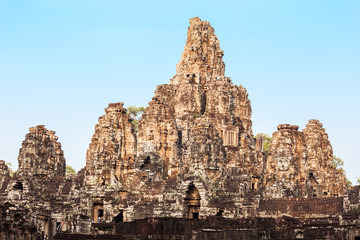 Fototapeta na wymiar Bayon temple in Siem Reap