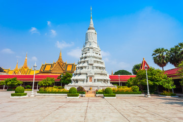 Royal Stupa in Phnom Penh