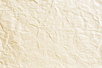 brown crumpled paper background texture