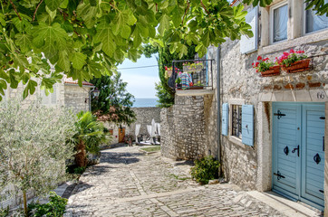 Croation alley in Rovinj