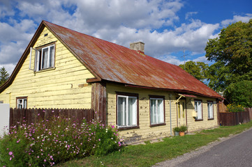 Fototapeta na wymiar Maison a Haapsalu, Estonie