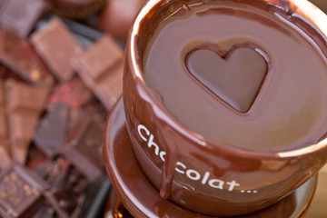 Sweet Sin Hot Chocolate Fondue