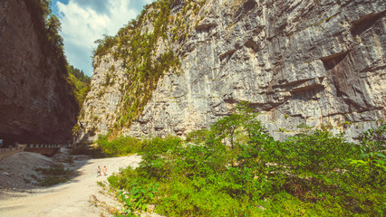 Canyon in the Abhazia