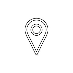 map pointer vector icon